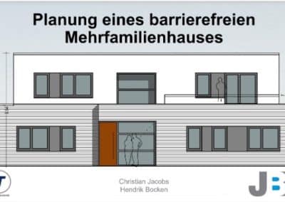 Projekt: Planung eines barrierefreien Mehrfamilienhauses